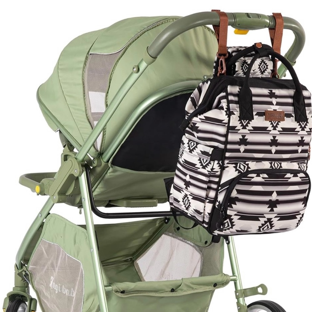 Wrangler Aztec Print Diaper Bag - Picture 4 of 10